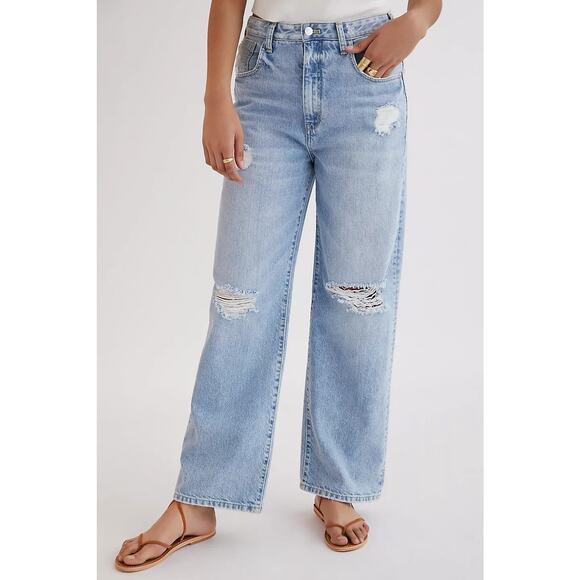 Pilcro Denim - Pilcro The Joey High-Rise Relaxed Jeans Denim Light - 20